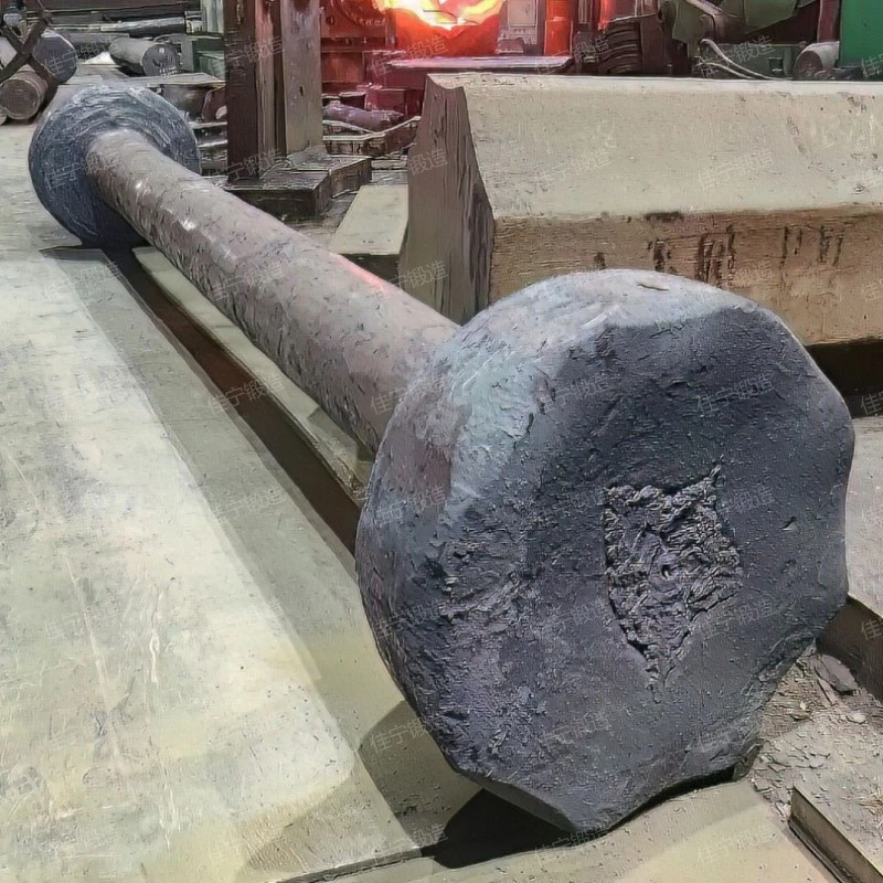 Краткое описание 40Cr осевая поковка, функциональные преимущества Ковка